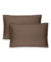 Bare Home Ultra-Soft Double Brushed Pillow Sham Set Standard