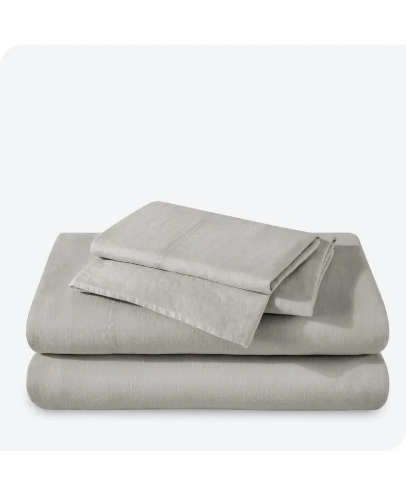 Bare Home Linen Sheet Set Split King