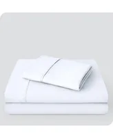 Bare Home Ultra-Soft Double Brushed Dual-Pocket Sheet Set Twin