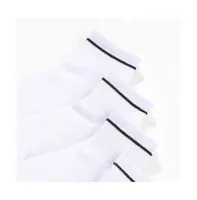 Stems Five Pack Sport Ankle Socks with Stripe Contrast