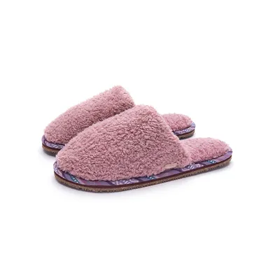 Feelgoodz Women's Faux Sherpa Mule Slipper Indoor / Outdoor House Shoes