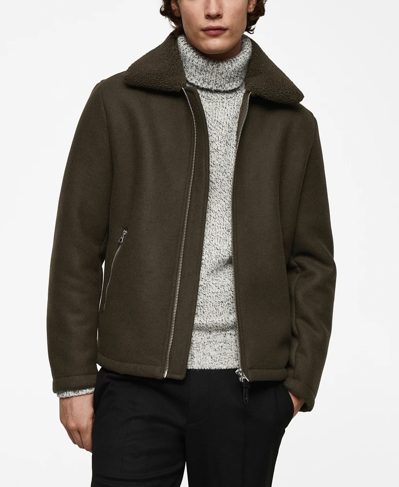 Mango Men's Fleece Jacket