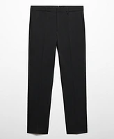 Mango Men's Stretch Fabric Super Slim-Fit Suit Pants