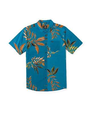 Volcom Men's Paradiso Floral Short Sleeve Shirt
