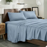 Bare Home Organic Cotton Sateen Sheet Set Queen