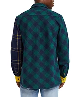 Reason Men's Panel Long Sleeves Overshirt
