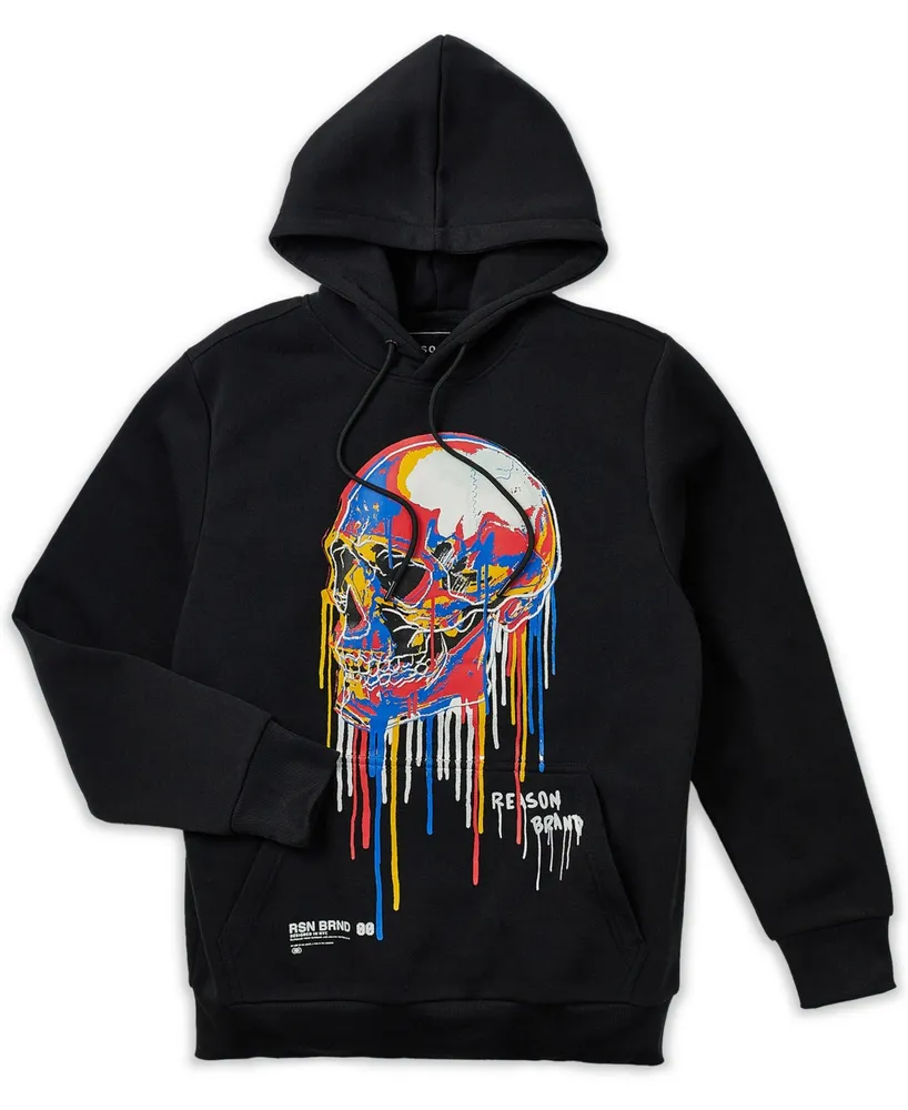 Reason Skull Hoodie Black