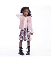 Imoga Collection Child Girls Eva FW23 Powder Faux Fur Vest