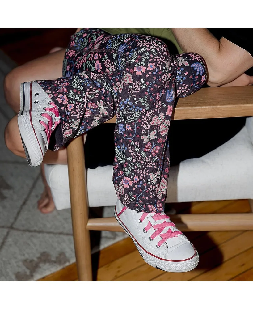 Mightly Girls Fair Trade Organic Cotton Flare Leggings Yoga Pant