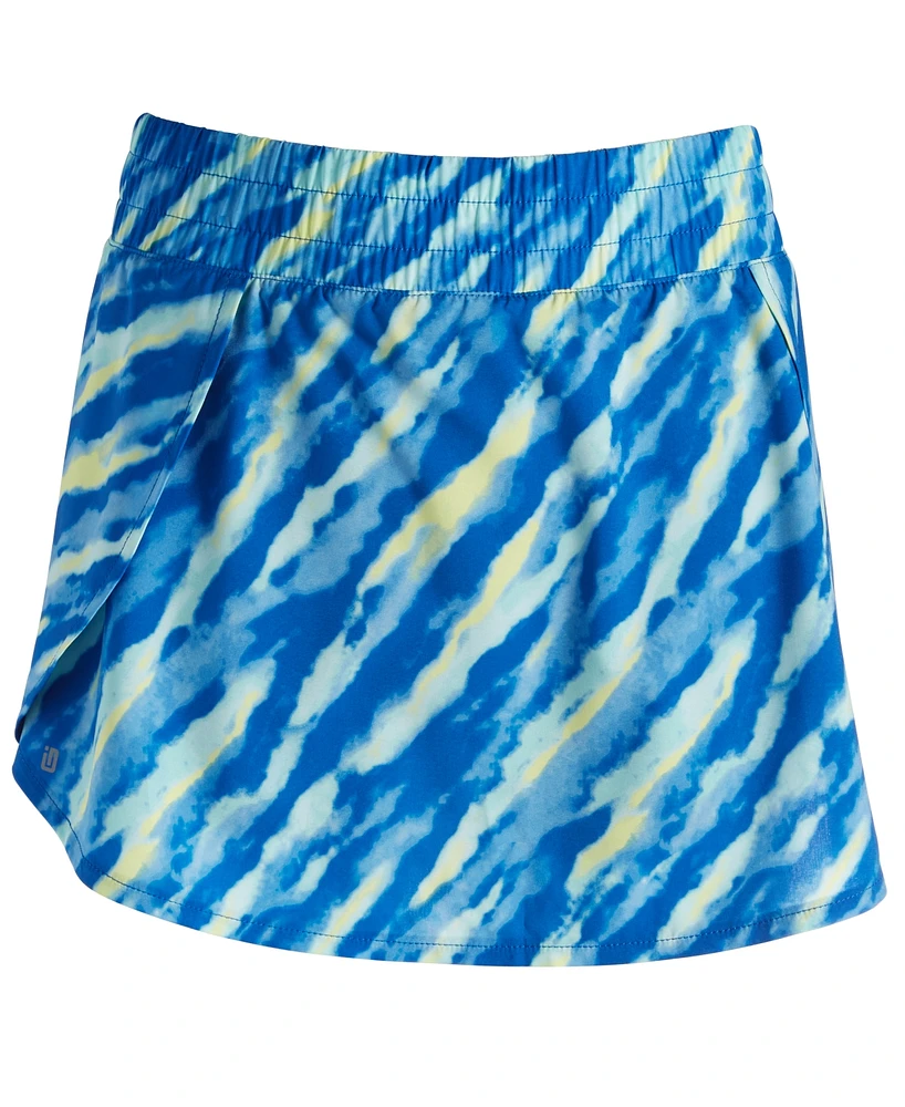 Id Ideology Big Girls Tie-Dyed Flounce Skort, Created for Macy's