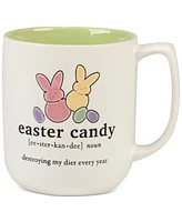 Certified International Easter Words Mugs, Set of 4
