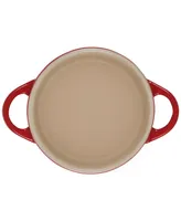 Le Creuset Figural Heart Collection Stoneware Mini Round Cocotte