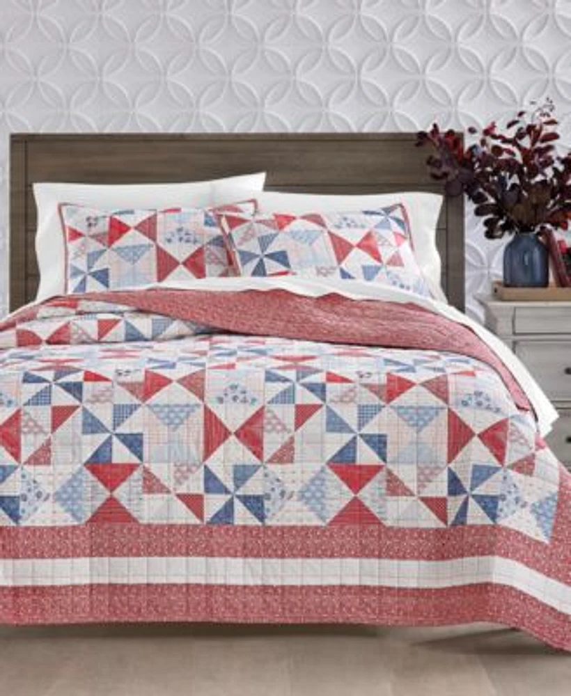 Charter Club Americana Heirloom Patchwork Quilts Created For Macys