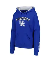 Women's Colosseum Kentucky Wildcats Arch & Logo Pullover Hoodie