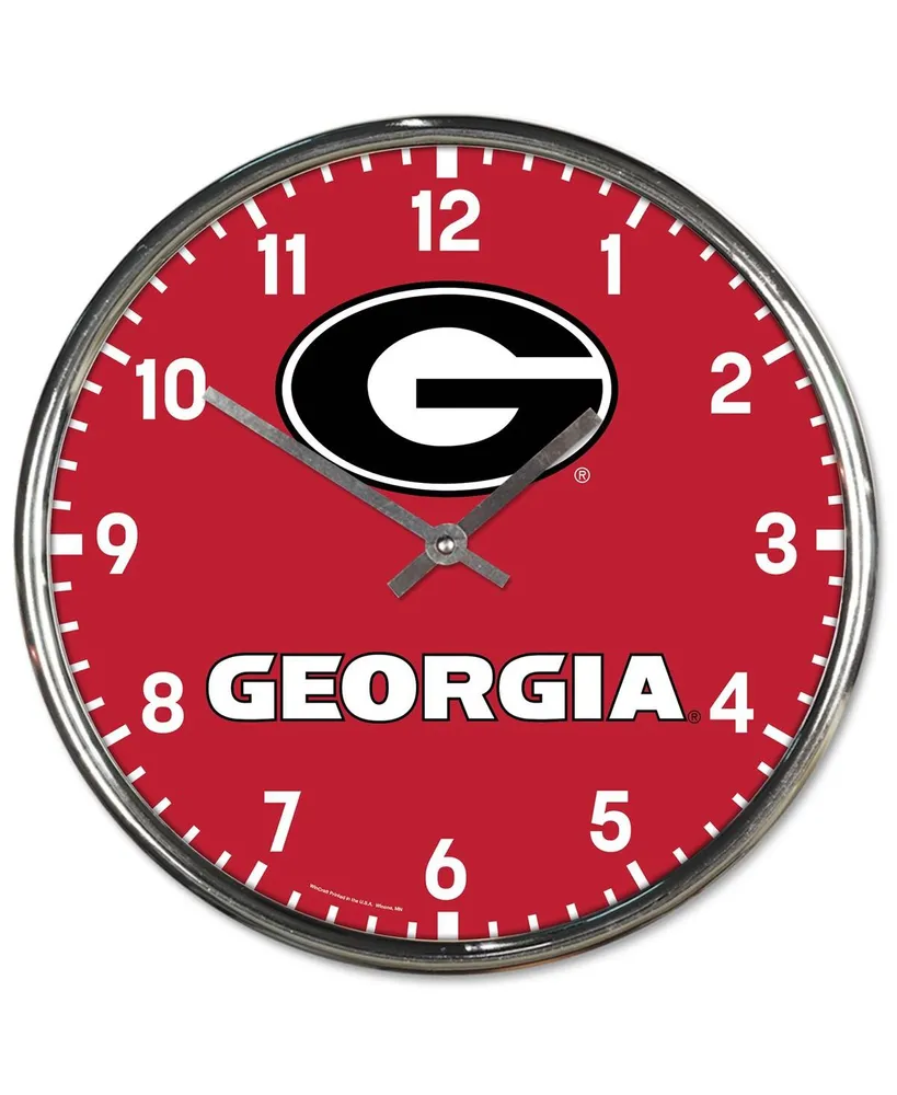 Wincraft Georgia Bulldogs Chrome Wall Clock