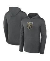 Men's Fanatics Gray Vegas Golden Knights Authentic Pro Lightweight Pullover Hoodie