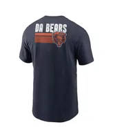 Men's Nike Navy Chicago Bears Blitz Essential T-shirt