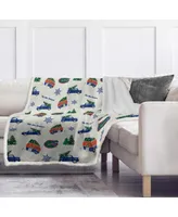 Pegasus Florida Gators Holiday Truck Repeat 50" x 60" Sherpa Flannel Fleece Blanket