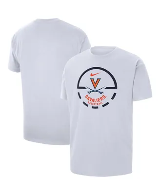 Men's Nike White Virginia Cavaliers Free Throw Basketball T-shirt
