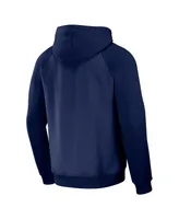 Men's Nfl x Darius Rucker Collection by Fanatics Navy Tennessee Titans Raglan Full-Zip Hoodie