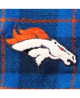 Women's Little Earth Denver Broncos Plaid Blanket Scarf