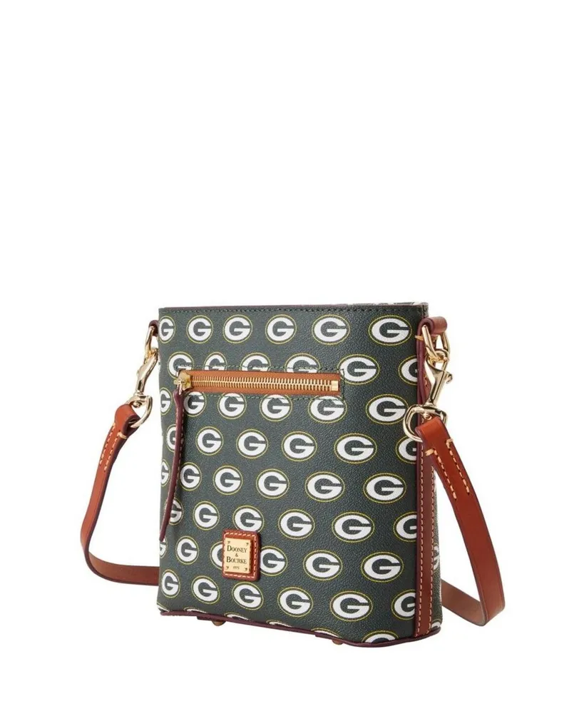 Women's Dooney & Bourke Green Bay Packers Signature Small Zip Crossbody Purse