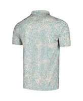 Men's Flomotion Blue The Players Coral Reef Polo Shirt