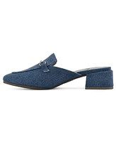 Cliffs by White Mountain Quin Low Block Heeled Mule