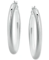 Giani Bernini Polished Small Hoop Earrings in Sterling Silver, 20mm, Created for Macy's