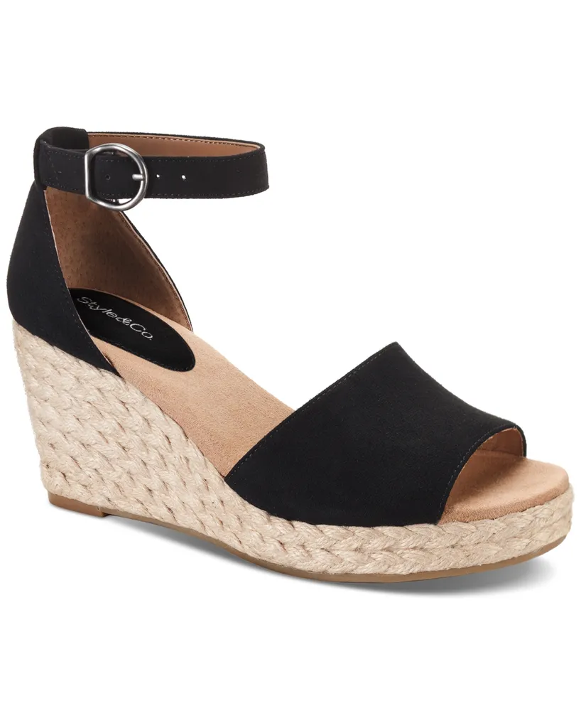 Style & Co Women's Seleeney Wedge Sandals, Created for Macy's