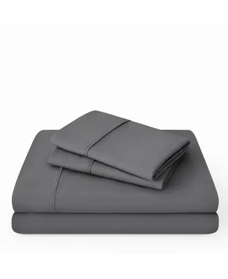 Bare Home Ultra-Soft Double Brushed Dual-Pocket Sheet Set California King