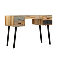 Writing Desk Solid Reclaimed Teak 43.3"x19.6"x29.9"