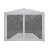 Party Tent with 6 Mesh Sidewalls 19.7' x 9.8'