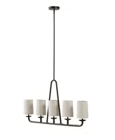 Ink+Ivy Serenitie 5-Light Linear Chandelier