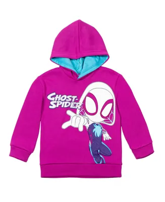 Marvel Spidey and His Amazing Friends Ghost-Spider Girls Pullover Hoodie Toddler |Child - Ghost