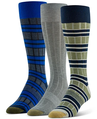 Gold Toe Men's Regatta Striped Socks - 3 pk.