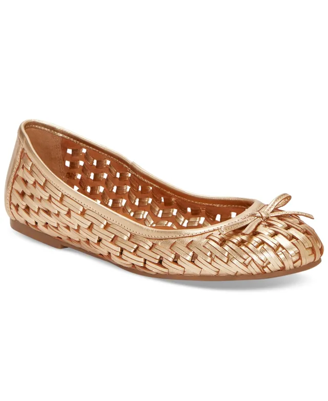 Lucky Brand Women's Wylly Crochet Stitch Ballet Flats