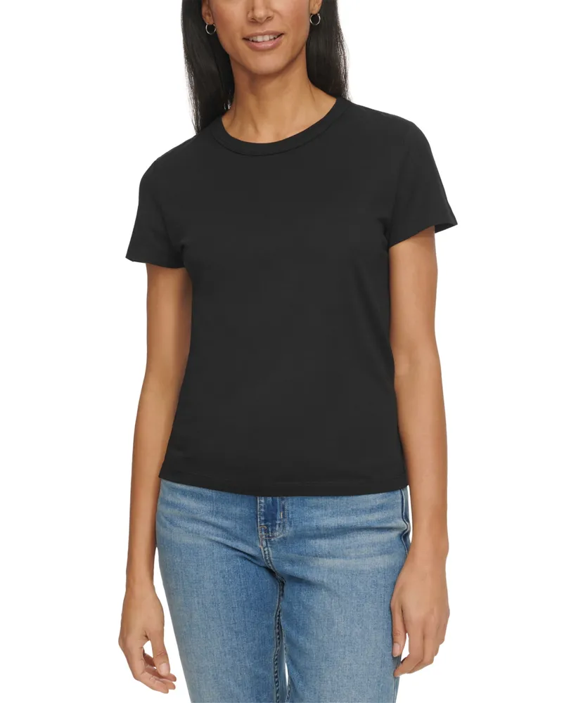 Calvin Klein Women's Logo T-Shirt - Macy's