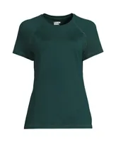 Lands' End Women's School Uniform Short Sleeve Active Tee