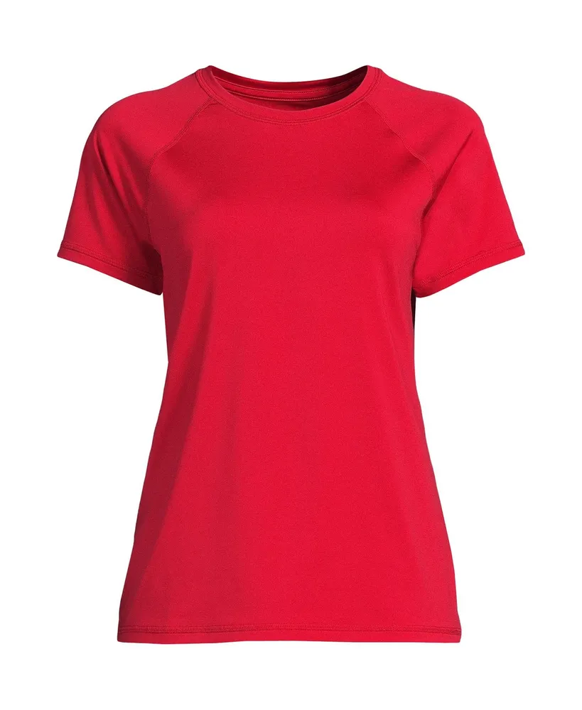 Lands' End Women's School Uniform Short Sleeve Active Tee