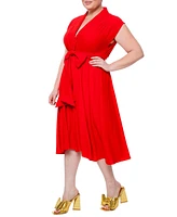 Meghan Fabulous Plus Size Honeysuckle Midi Dress