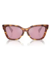 Miu Miu Women's Sunglasses, Mirror Mu 02ZS