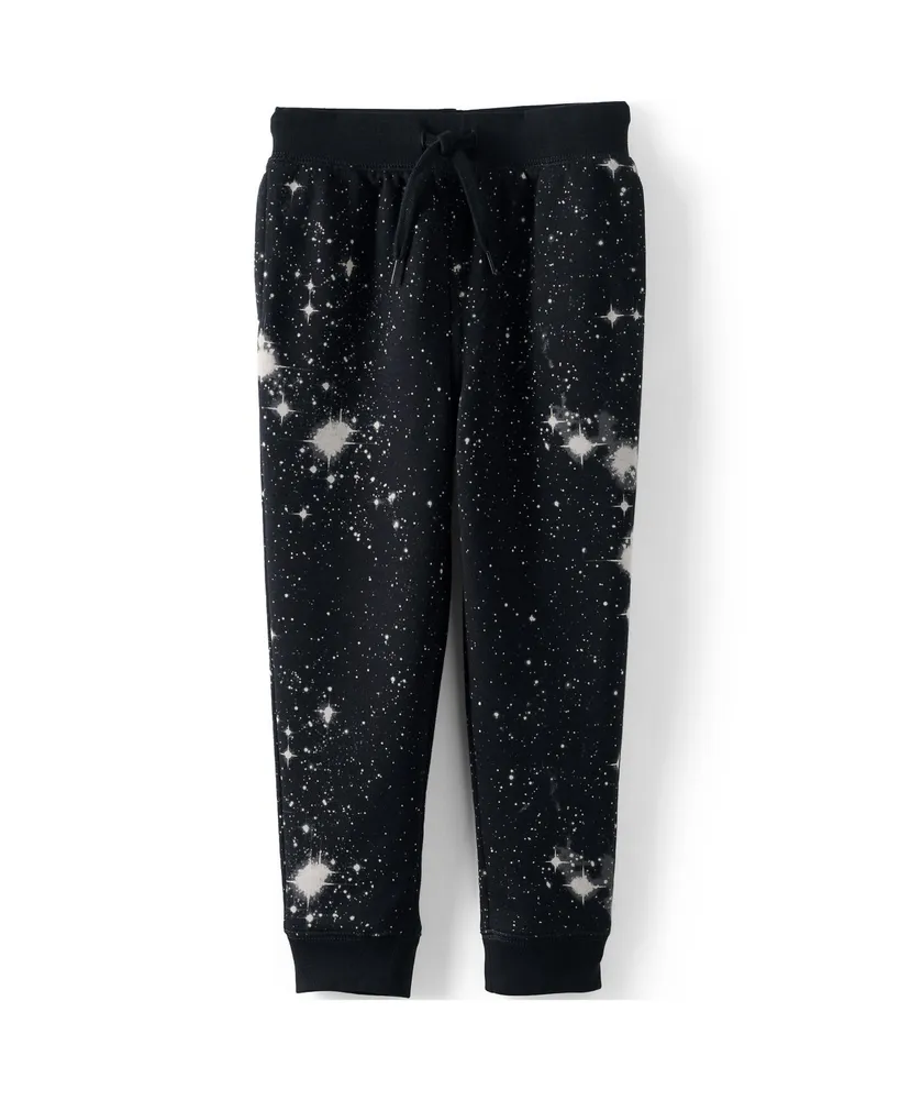 Cinched-Hem Jogger Sweatpants for Girls