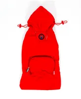Fabdog Red Packaway Raincoat