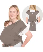 KeaBabies D-Lite Baby Wrap Carrier, Adjustable Sling, Newborn, Infant, Toddler 7-44lbs