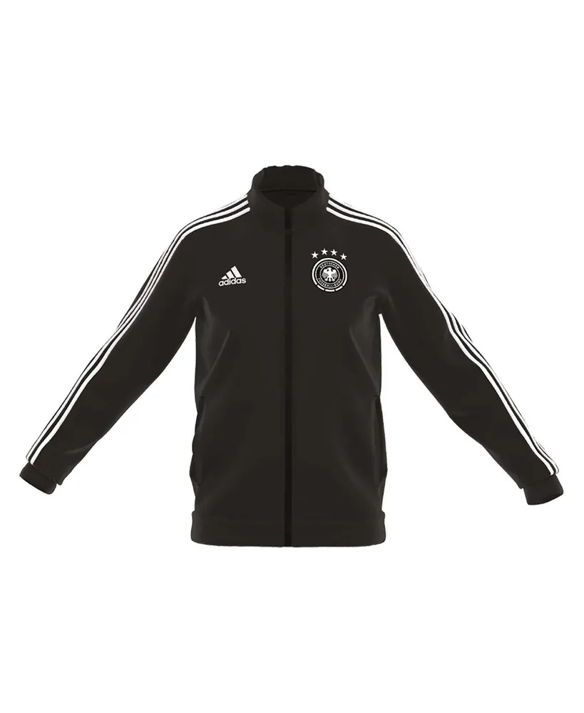 Men's adidas Black Germany National Team Dna Full-Zip Track Jacket