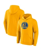 Men's Fanatics Gold Golden State Warriors Primary Logo Pullover Hoodie