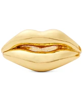 Kate Spade New York Gold-Tone Lip Mini Stud Earrings