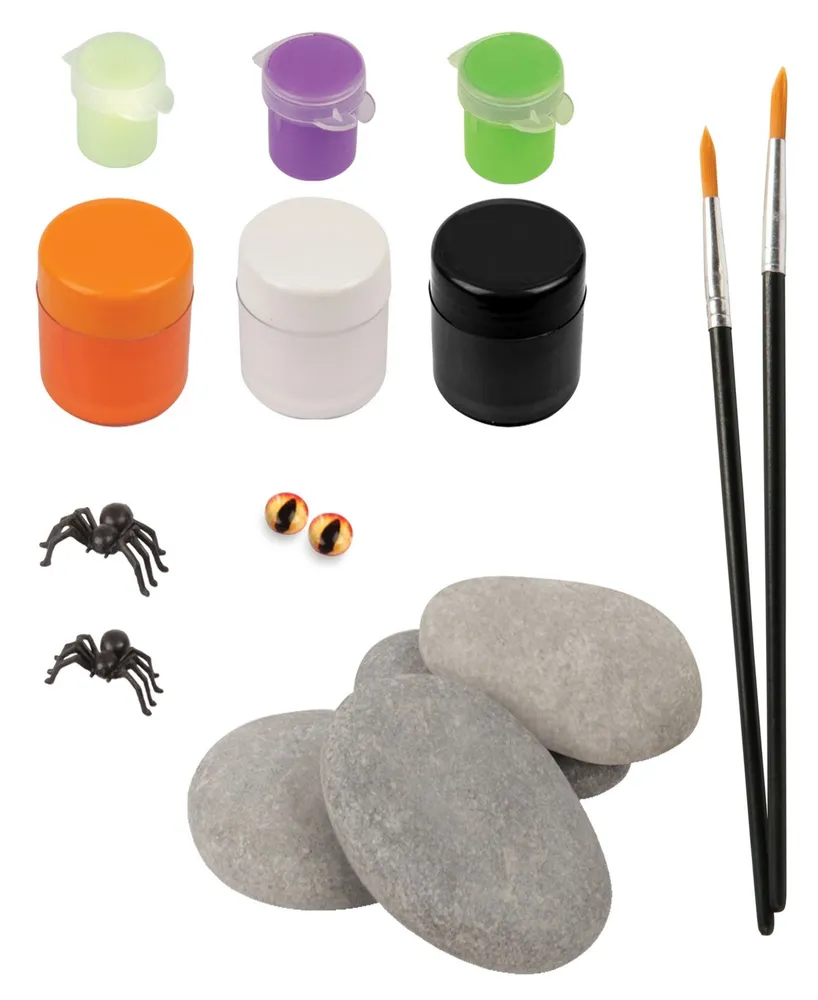 Craft Maker Paint Your Own Spooky Rocks Craft Kit