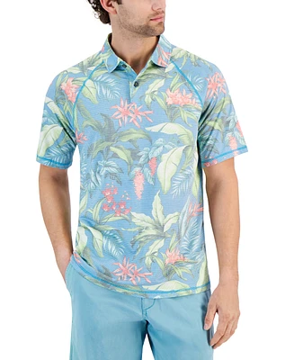 Tommy Bahama Men's Lush Hour Floral Polo Shirt